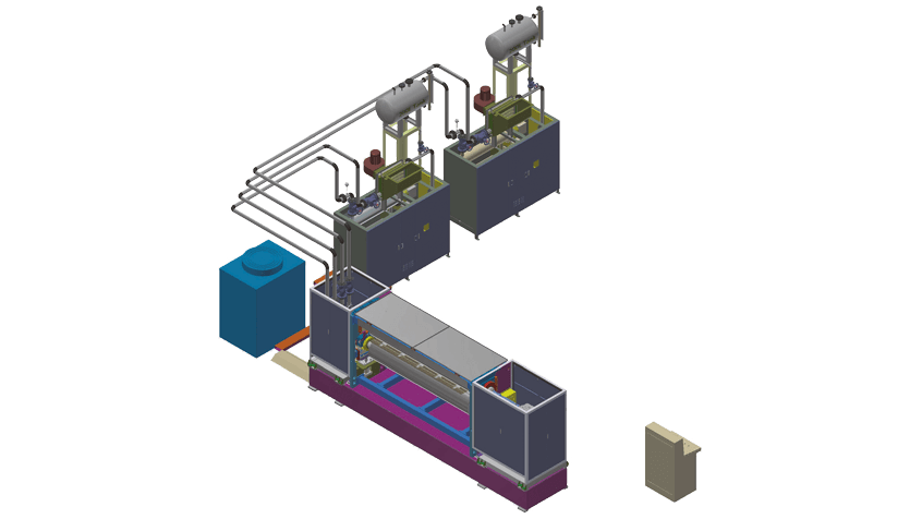 Heat pressing machine